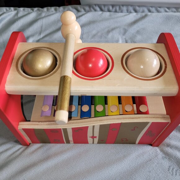 Hape Pound and Tap Bench and Xylophone 30th Anniversary Edition - Picture 2 of 4
